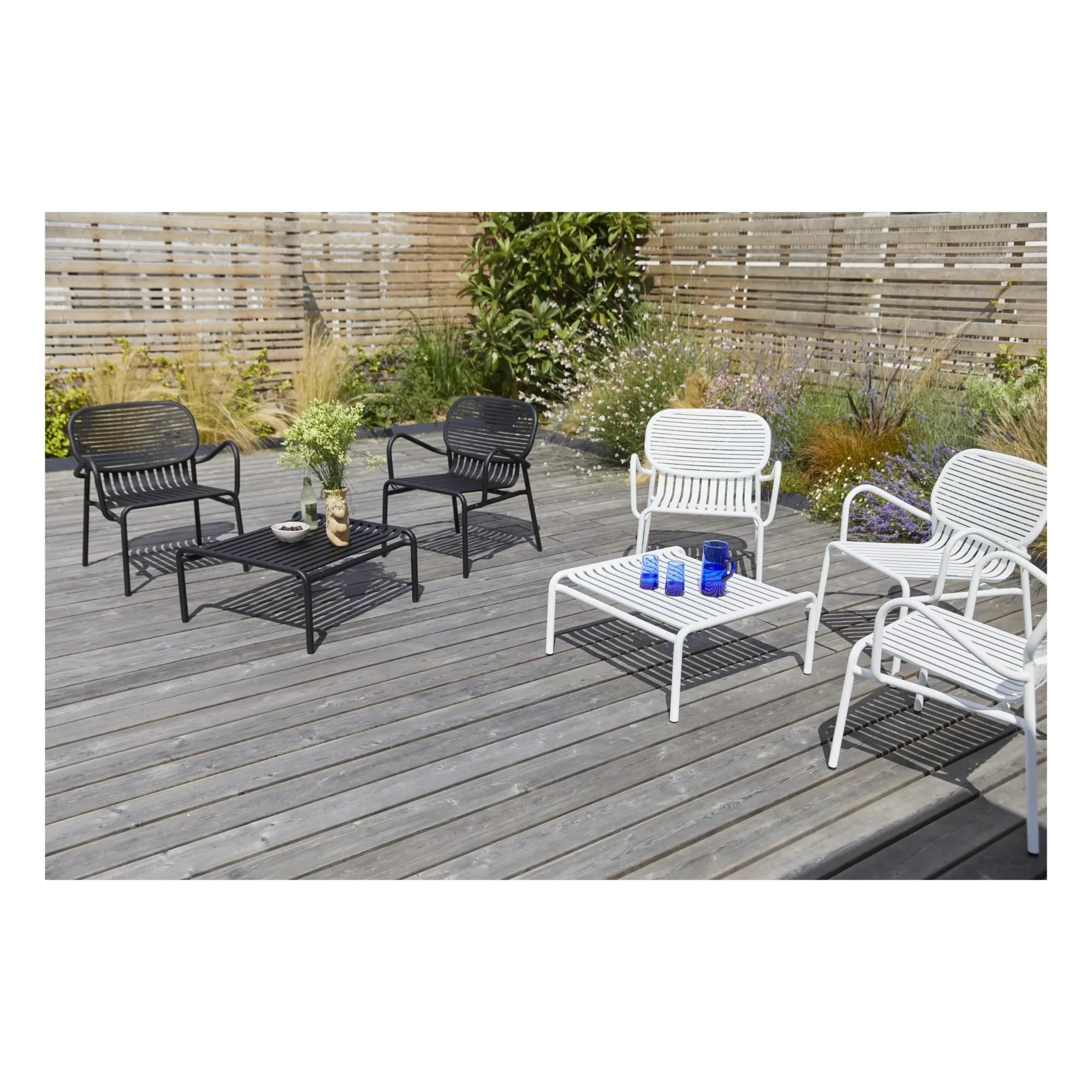 Petite Friture - Wochenende Sessel - 2er Set | Weiß