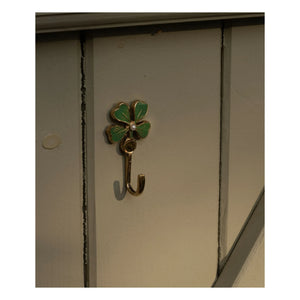 Doing Goods - Lucky Clover Messing-Garderobenhaken | Gold