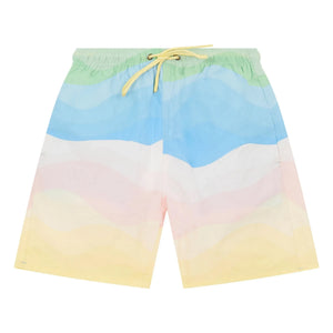 Hundred Pieces – Badeshorts „Wave“ | Grün