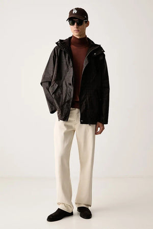 Barbour Erkek Pamuklu Kısa Ceket