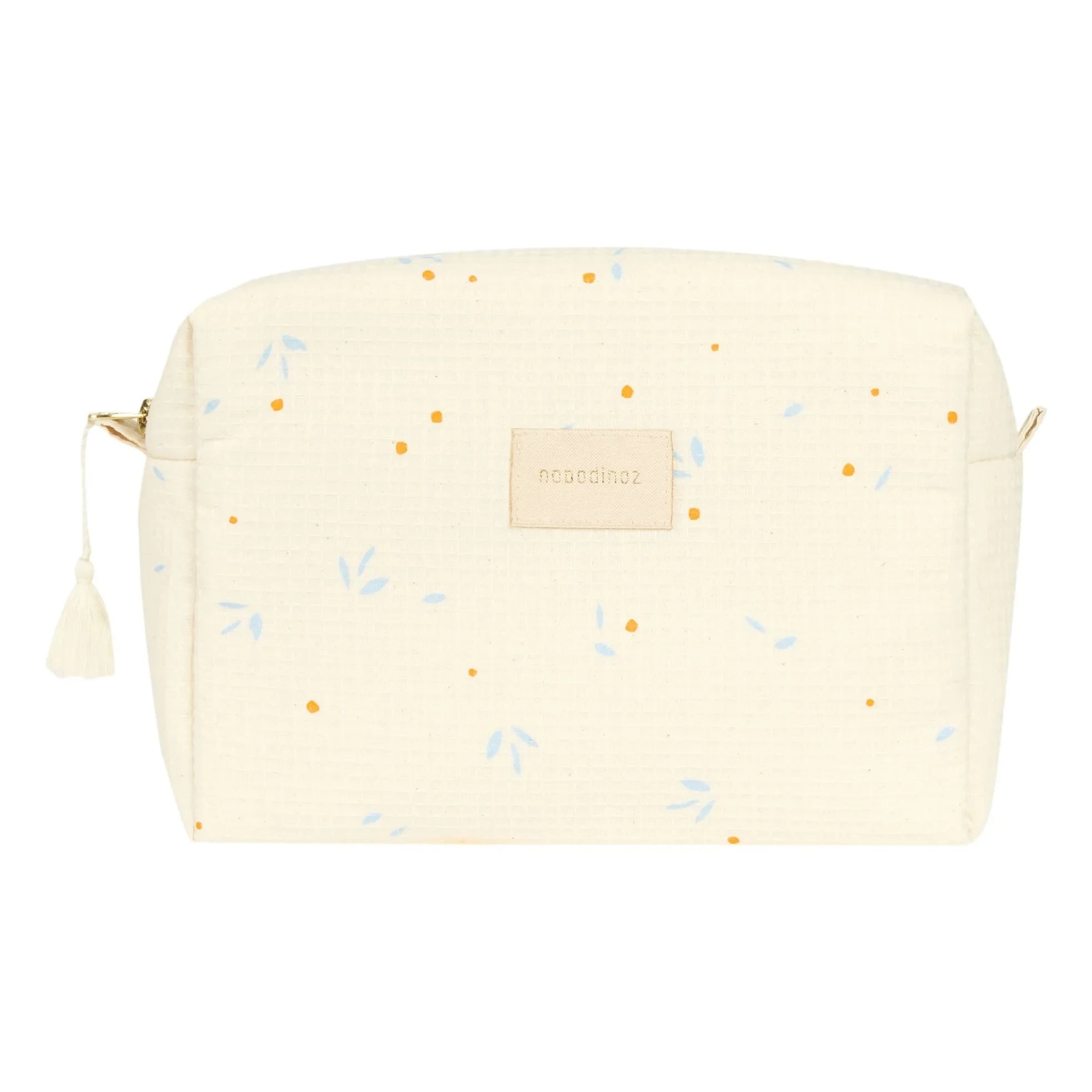 Nobodinoz - Kulturbeutel Diva Orange Cherries | Beige