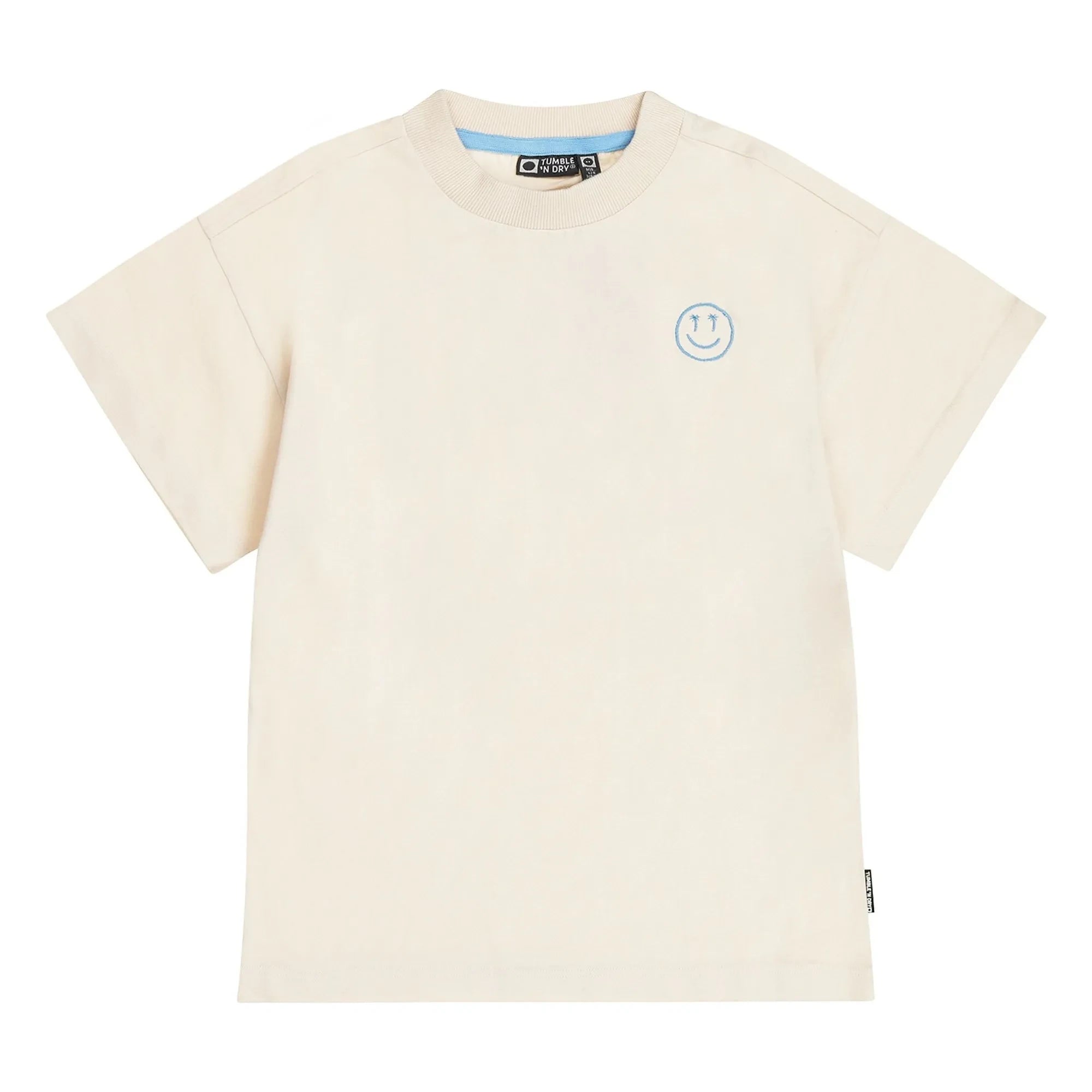 Tumble N'Dry – Paradise Islands Oversize T-Shirt aus Bio-Baumwolle | Ecru
