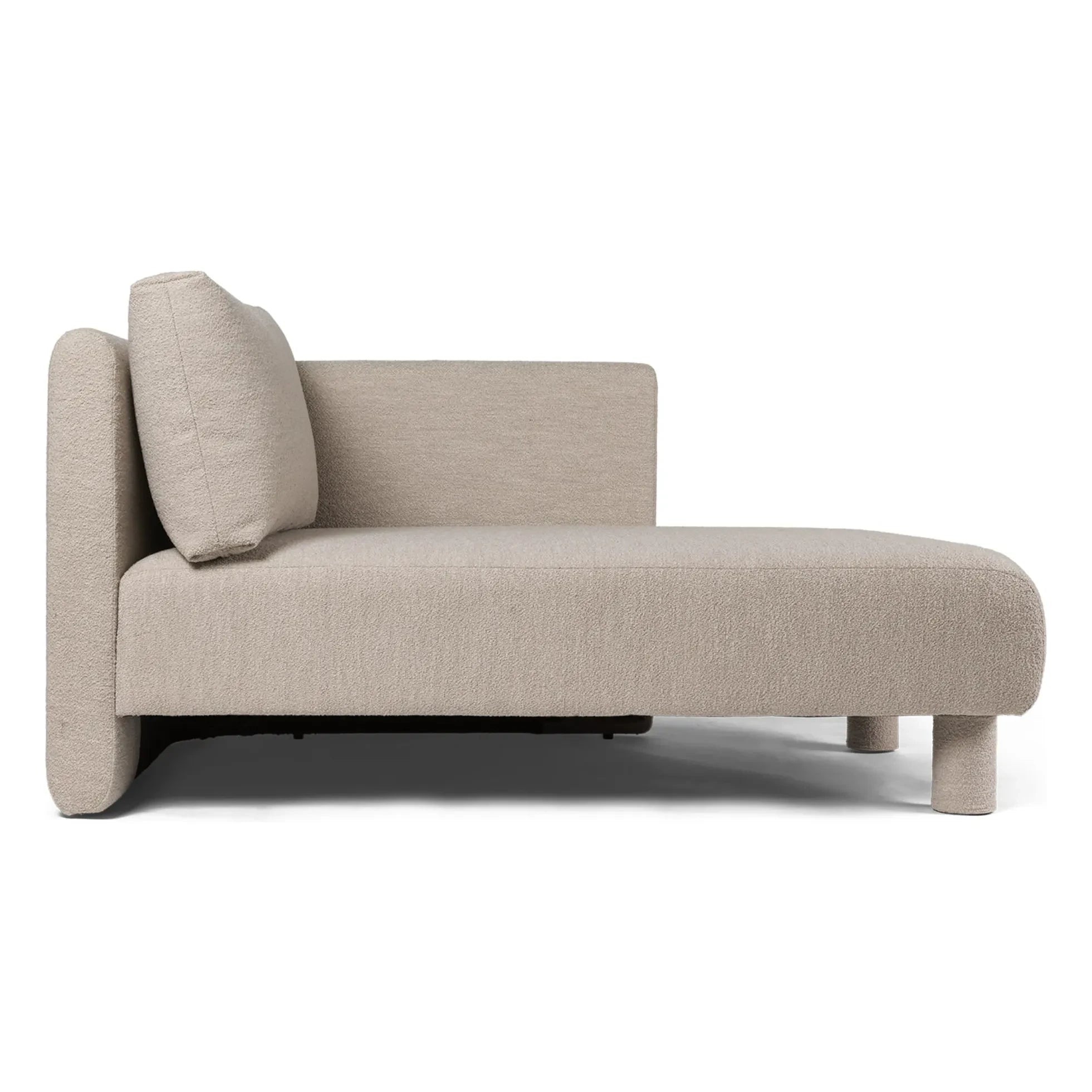 Ferm Living - Sofa Dase Bouclé Chaiselongue rechts | Beige