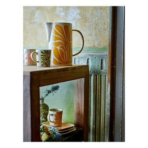 Bloomingville - Fauni Steingut-Tassen - 3er Set | Mehrfarbig