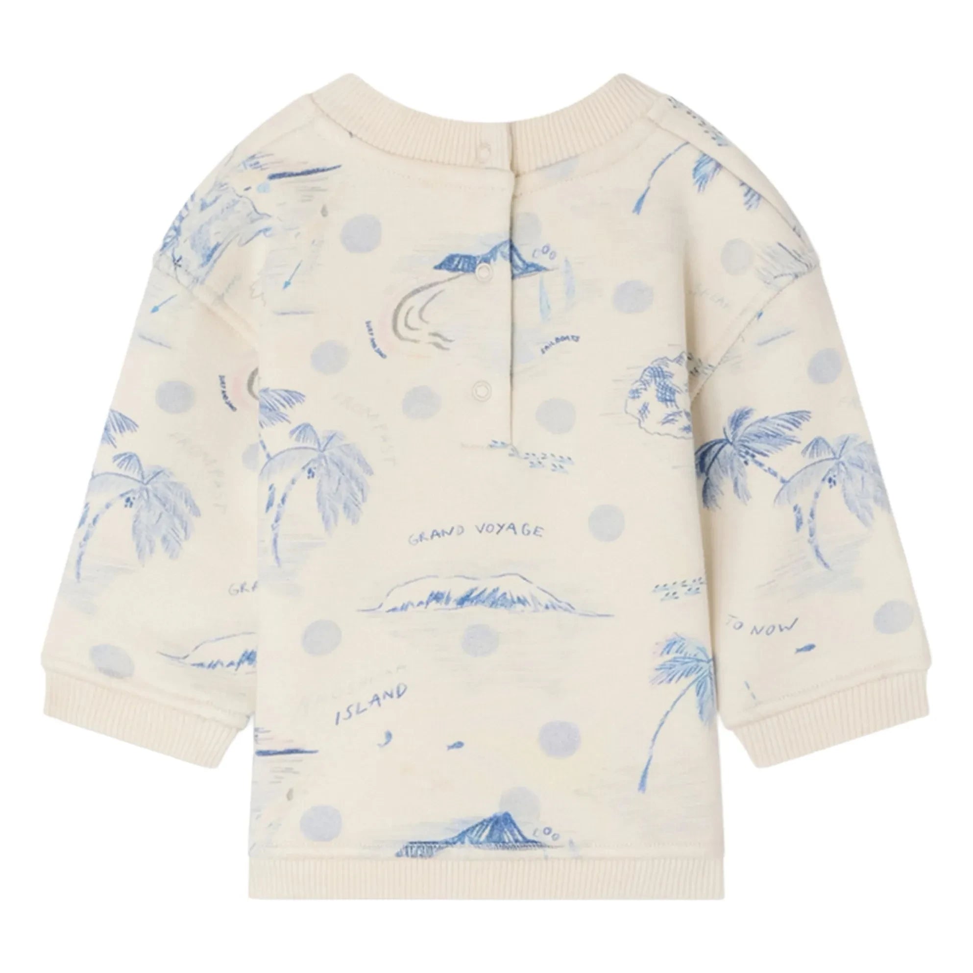 Bonpoint - Dady Bio-Baumwoll-Sweatshirt | Ecru