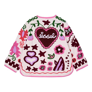 SISSEL EDELBO - Maggie Bestickte Jacke - Kinderkollektion | Ecru
