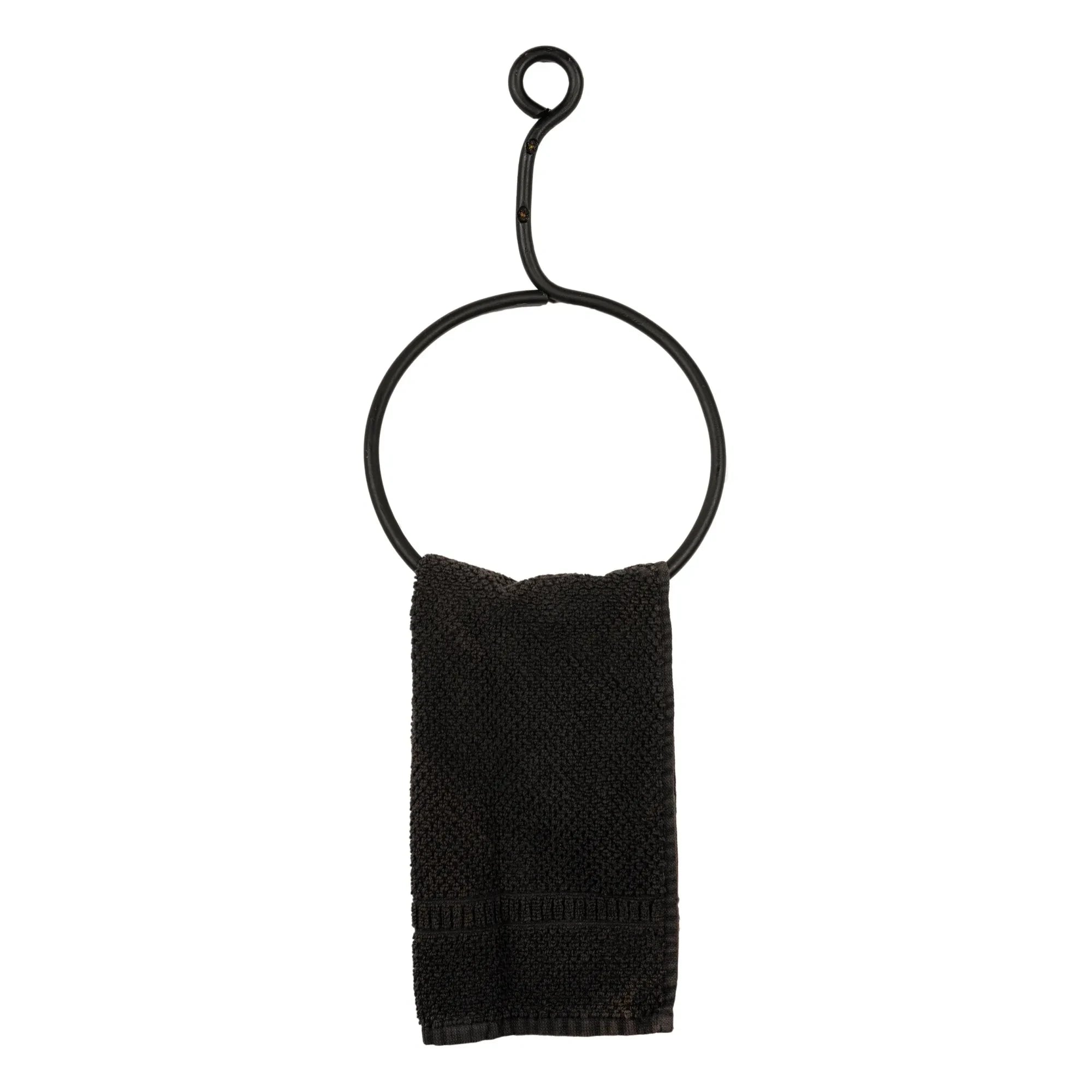 Cosydar - Schwarzer Handtuchhalter