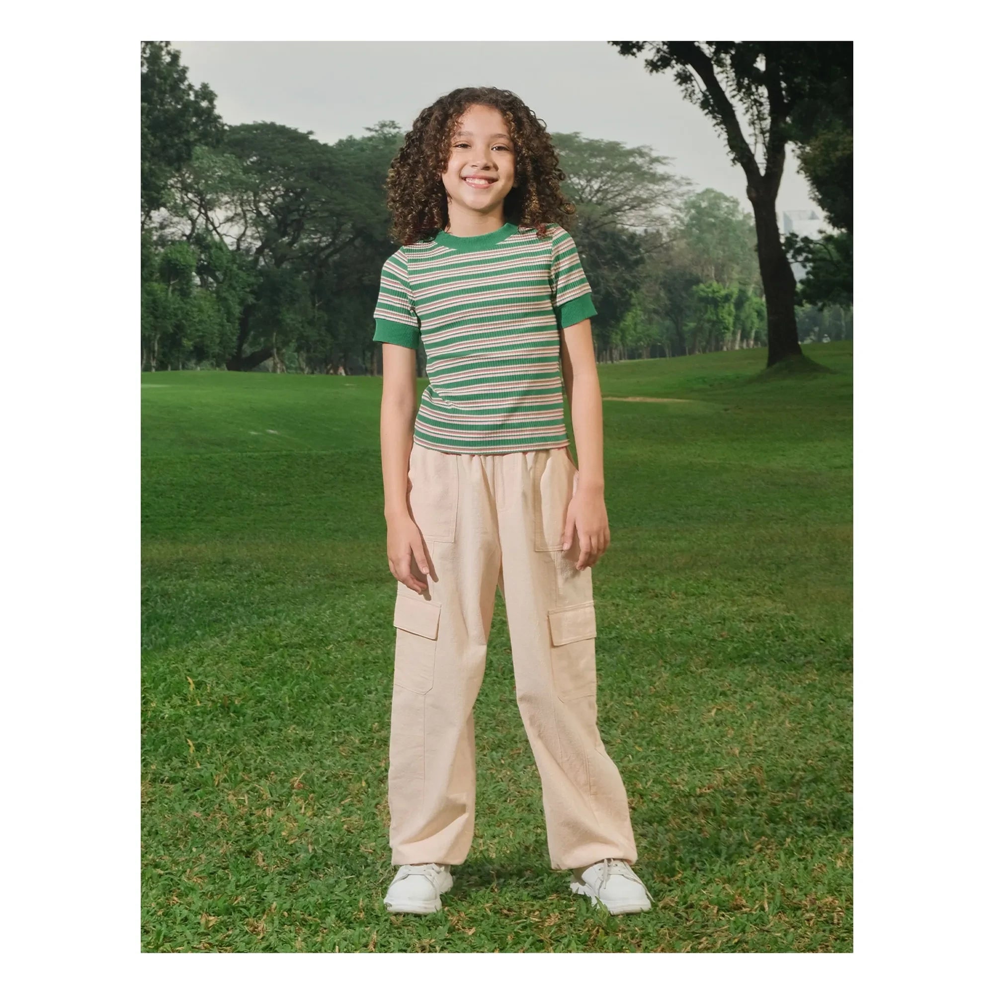 Gingersnaps - Hannah Strukturierte Hose | Ecru