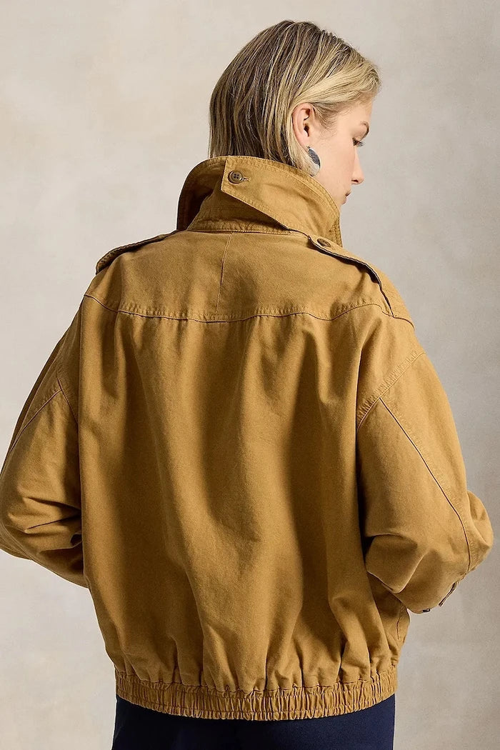 Polo Ralph Lauren pamuklu kadın geçiş ceketi