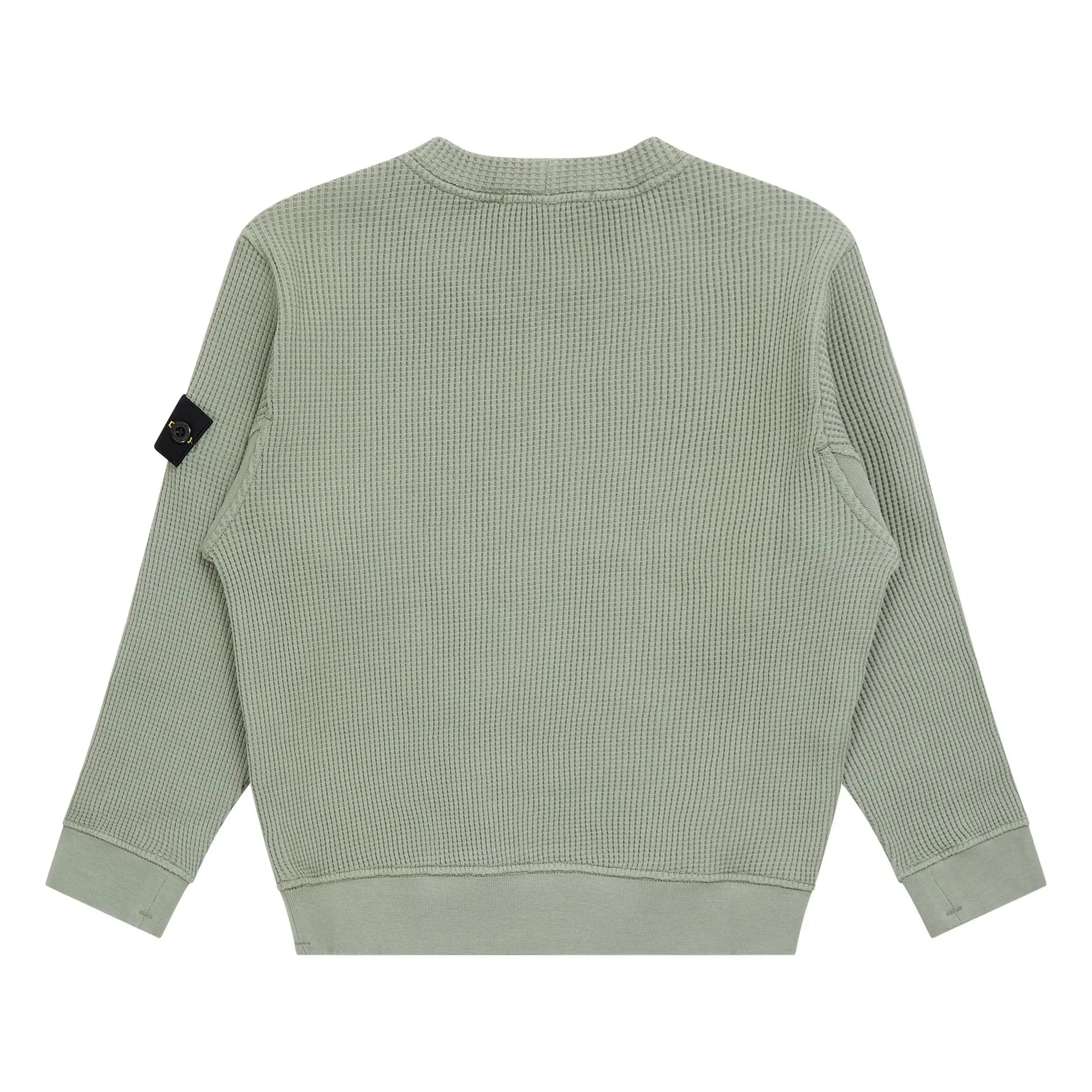 Stone Island - Logo-Pullover | Grün