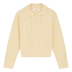 Skall Studio - Alexa Baumwollpullover | Blassgelb