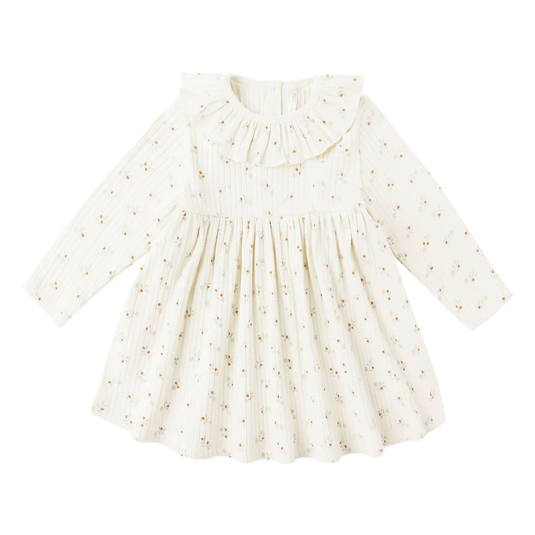 Rylee + Cru - Geripptes Kleid | Ecru