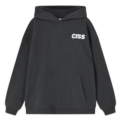 Cos I Said So - Schnecken-Happy-Face-Sweatshirt aus Bio-Baumwolle | Schwarz