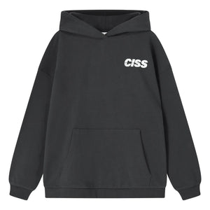 Cos I Said So - Schnecken-Happy-Face-Sweatshirt aus Bio-Baumwolle | Schwarz