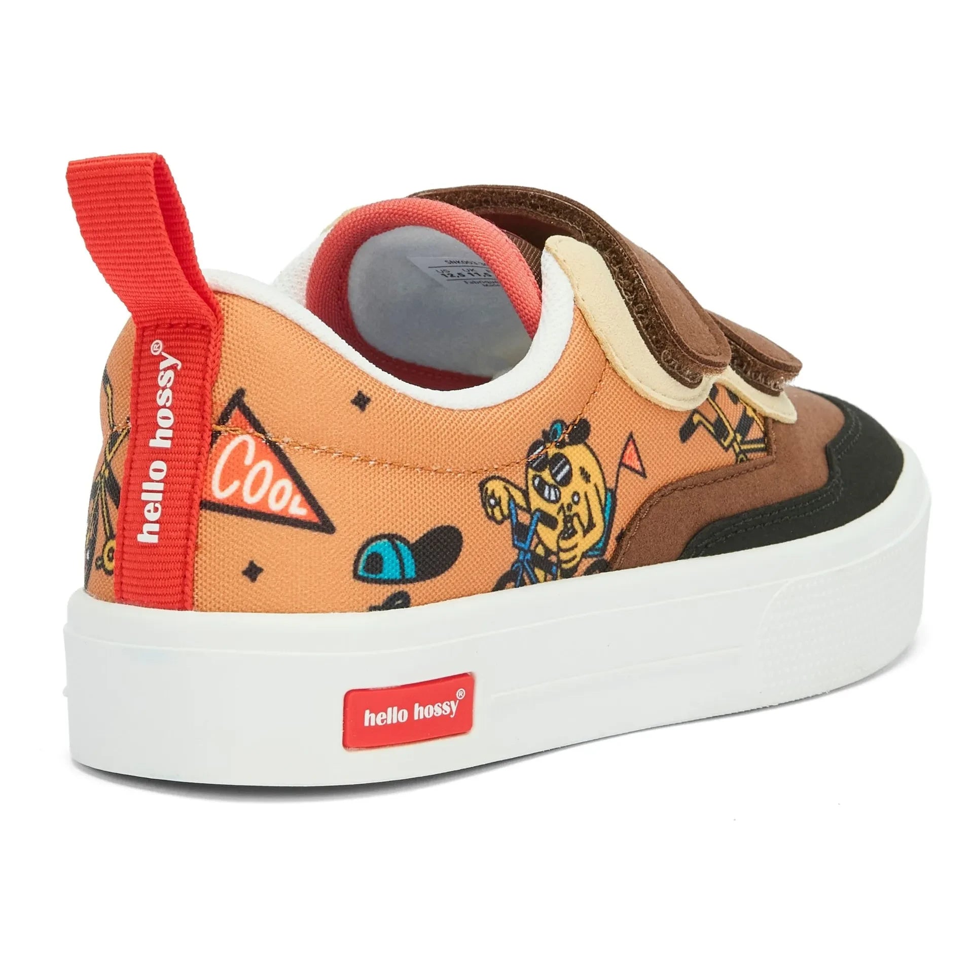 Hello Hossy - Mascots Ride Comic-Sneaker | Braun