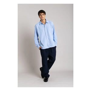 Smallable Man - Zola Oxford-Hemd | Hellblau