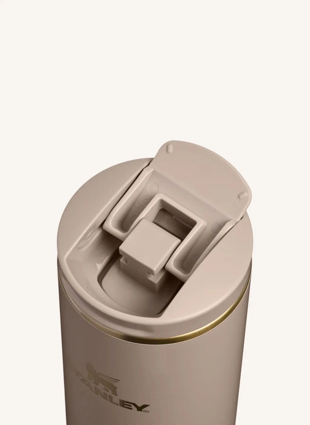 Stanley 1913 - Isolierte Tasse - Transit Flip Top | Silbergrau