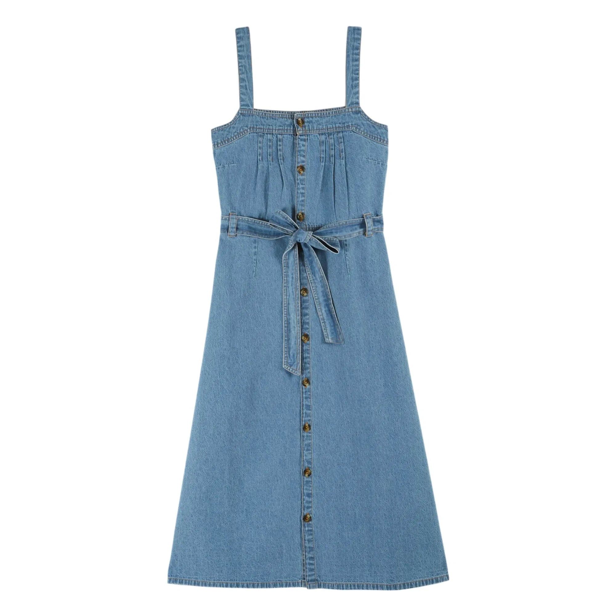 Emile et Ida - Baumwollkleid | Blau