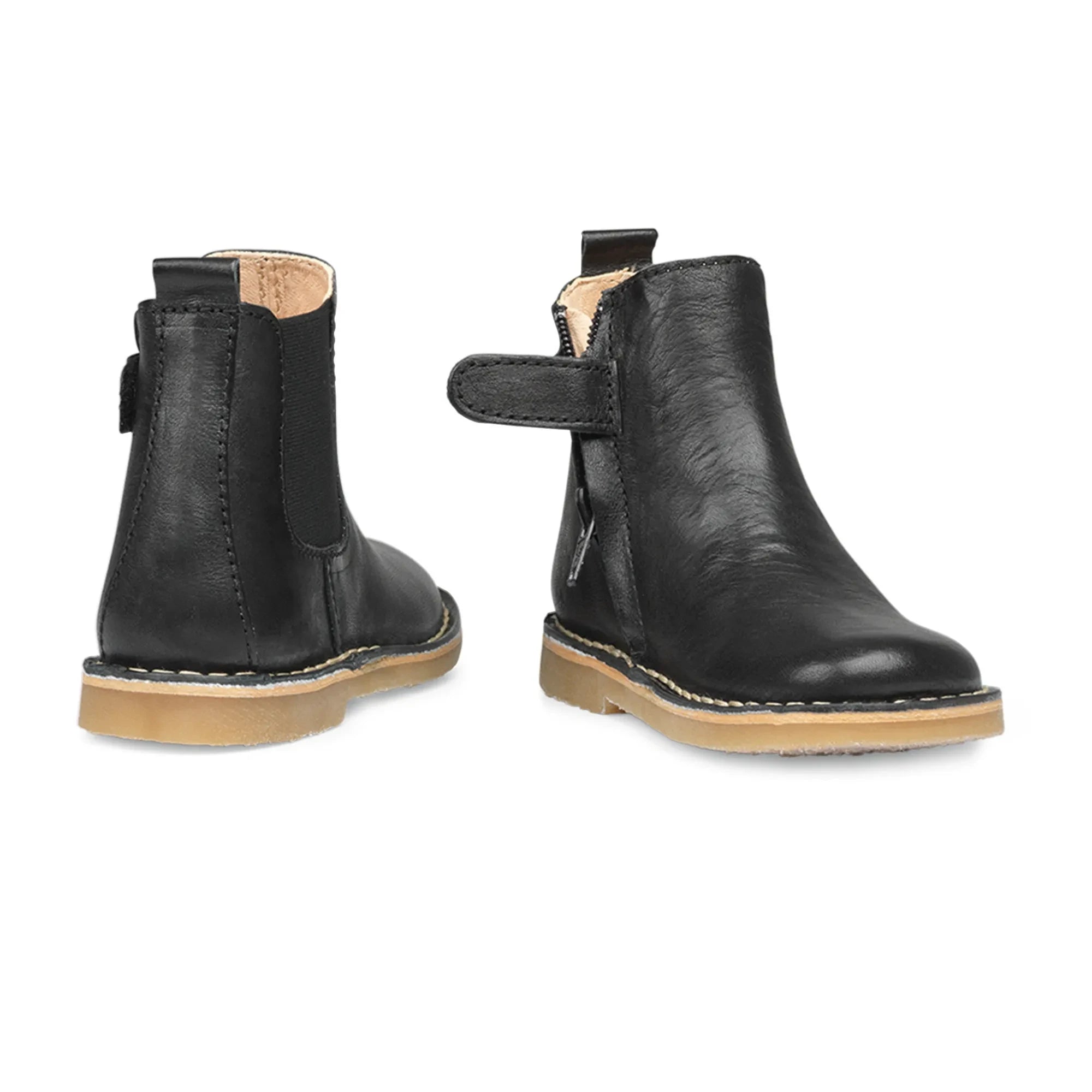 Petit Nord - Stiefeletten mit Reißverschluss | Schwarz