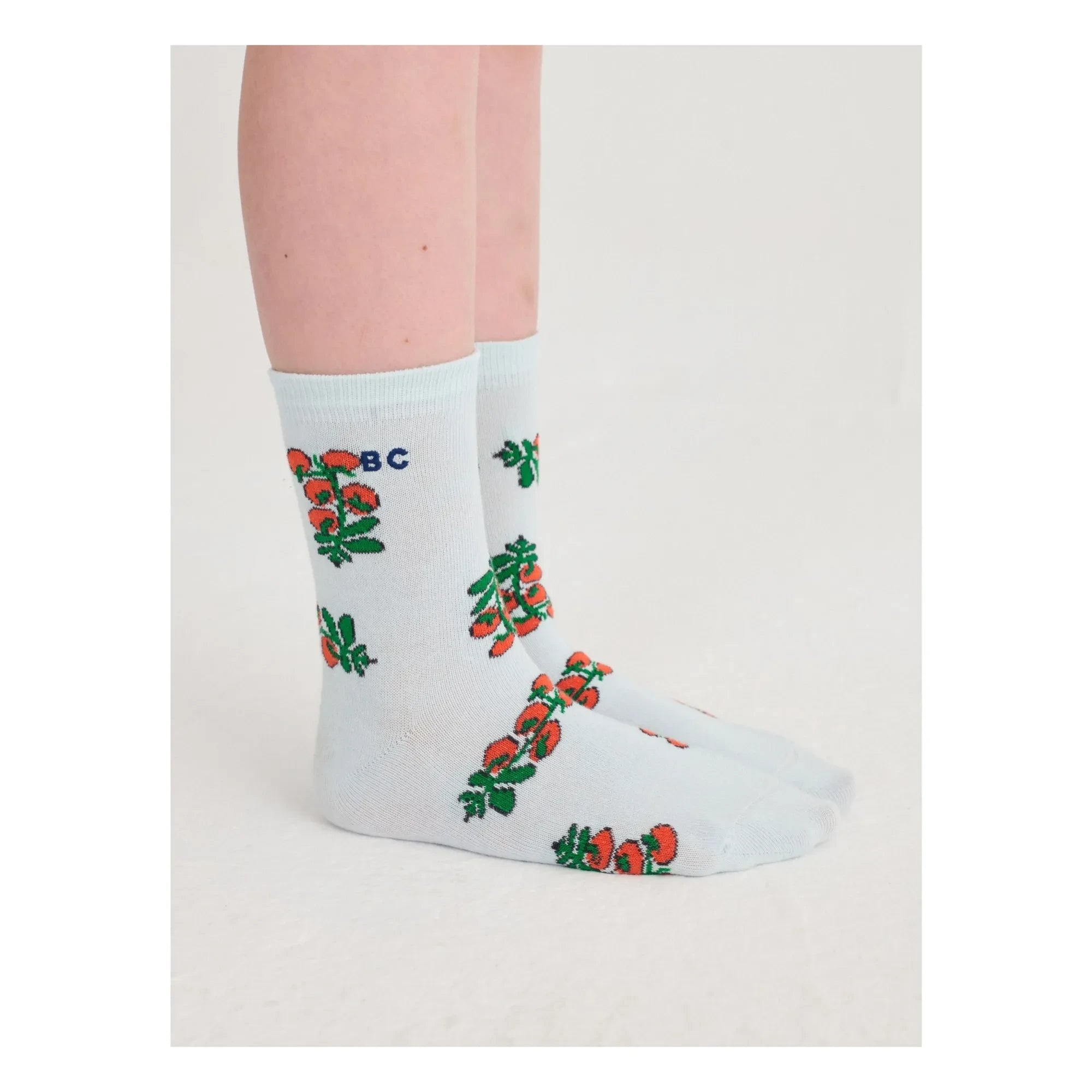 Bobo Choses - Bio-Baumwoll-Tomaten-Socken | Hellblau