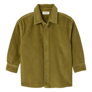 American Vintage - Padow Cordhemd aus Bio-Baumwolle | Hell Khaki