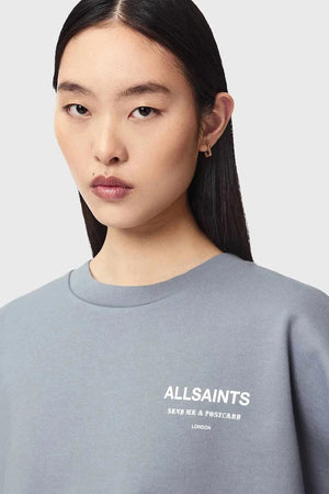 AllSaints kadın pamuklu oversize sweatshirt DREAMER