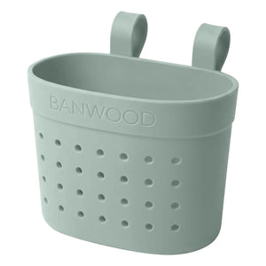 Banwood - Pin & Ride özelleştirilebilir bisiklet sepeti/çekçek | Yeşil