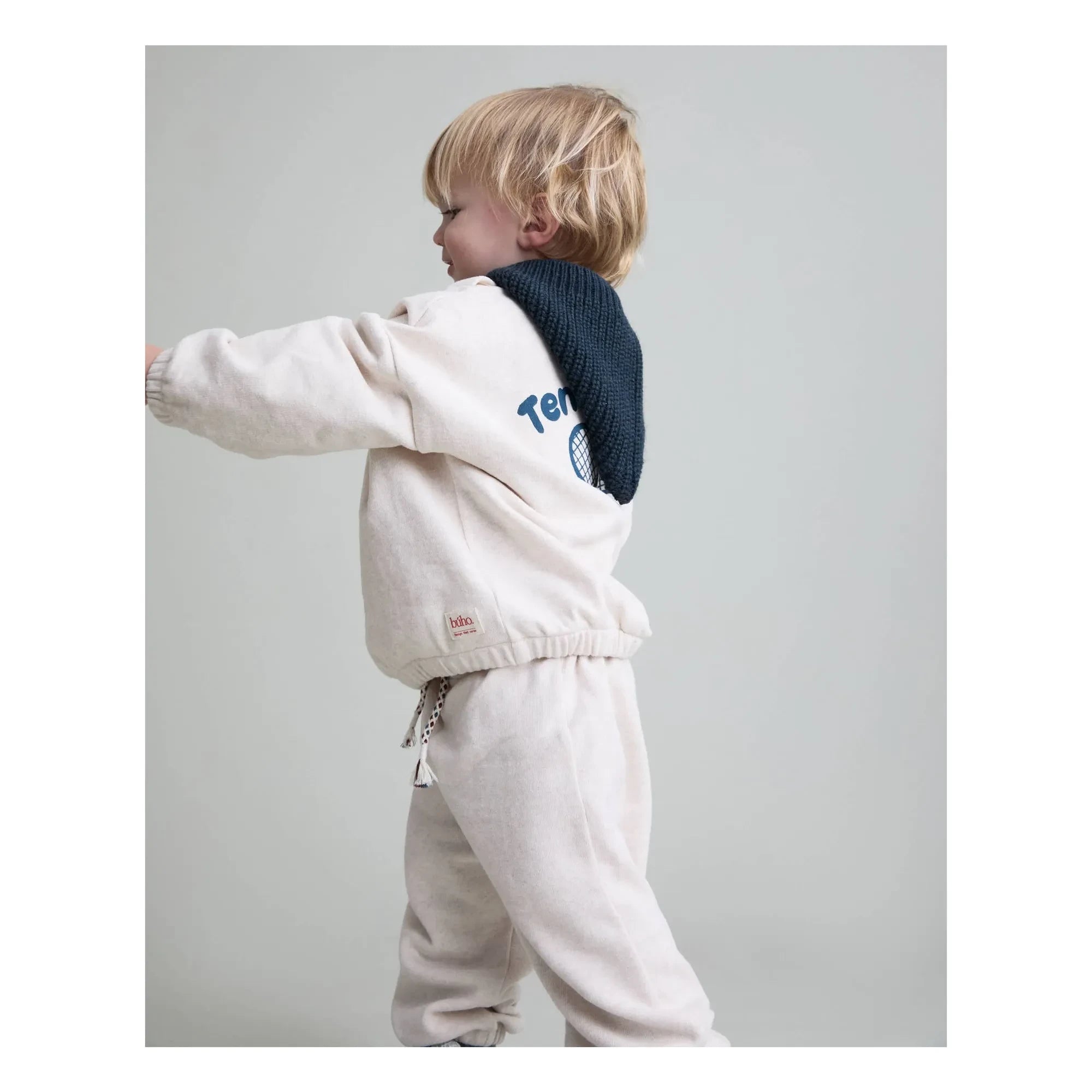 Búho - Bebek Sweat Tennis Kamp | Ekru