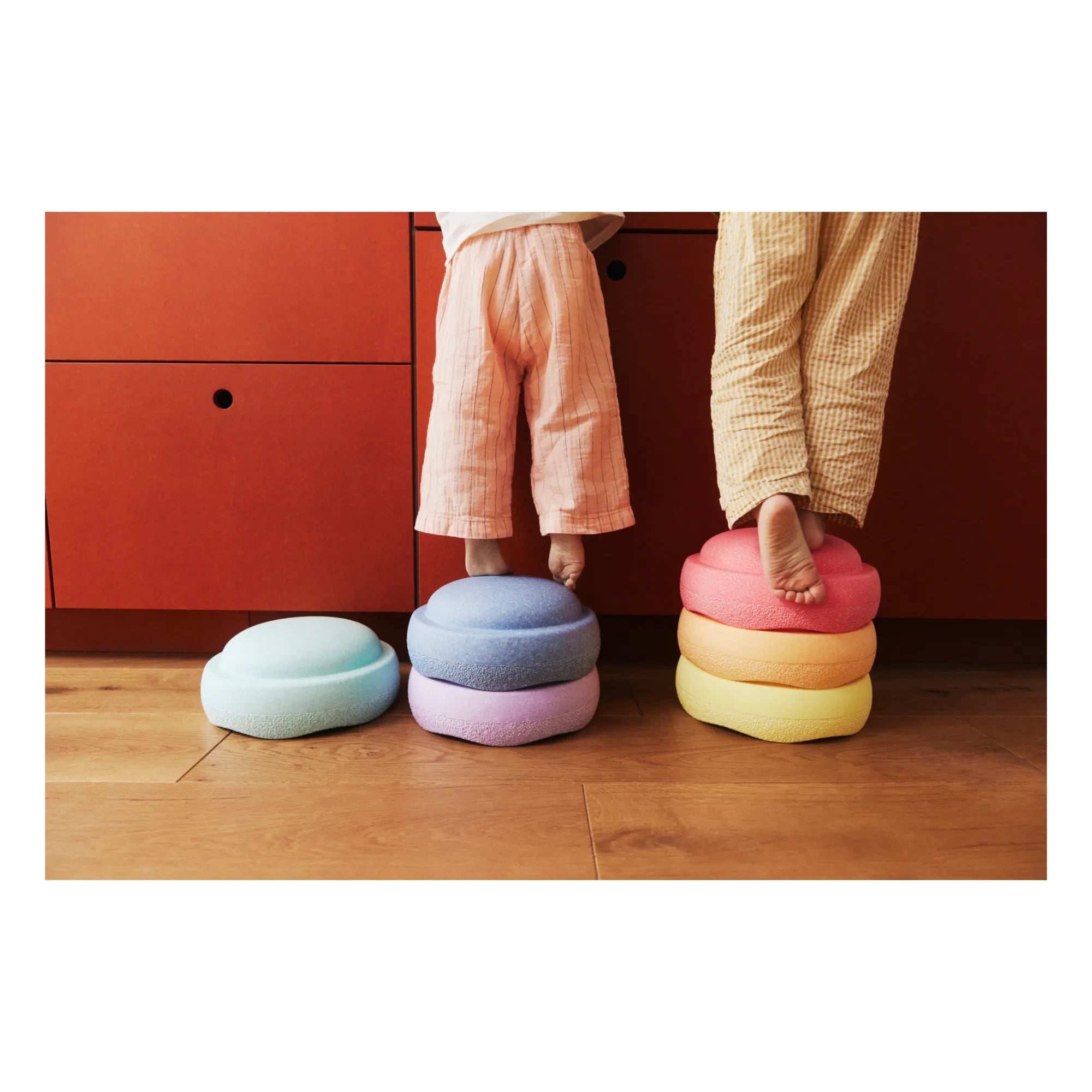 Stapelstein - Original Regenbogen | Pastell