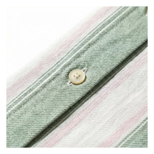 Smallable Kid - Gestreiftes Leya Hemdkleid | Minzgrün