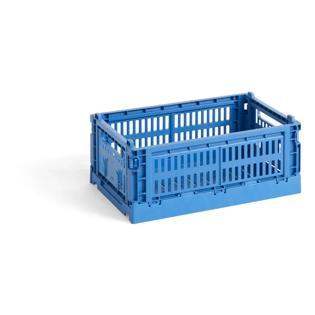Hay - 100 % recycelter Faltkorb | Elektrisches Blau