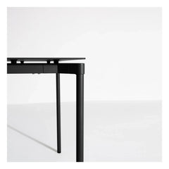 Petite friture - Fromme Rechteckiger Gartentisch - 8 Personen | Schwarz