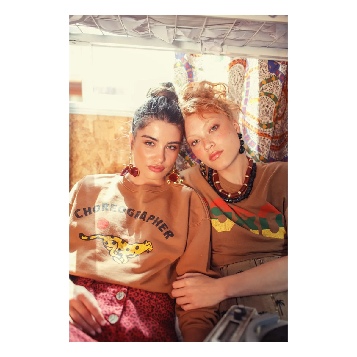 Sisters Department - Julie Sweatshirt Bio-Baumwolle | Braun