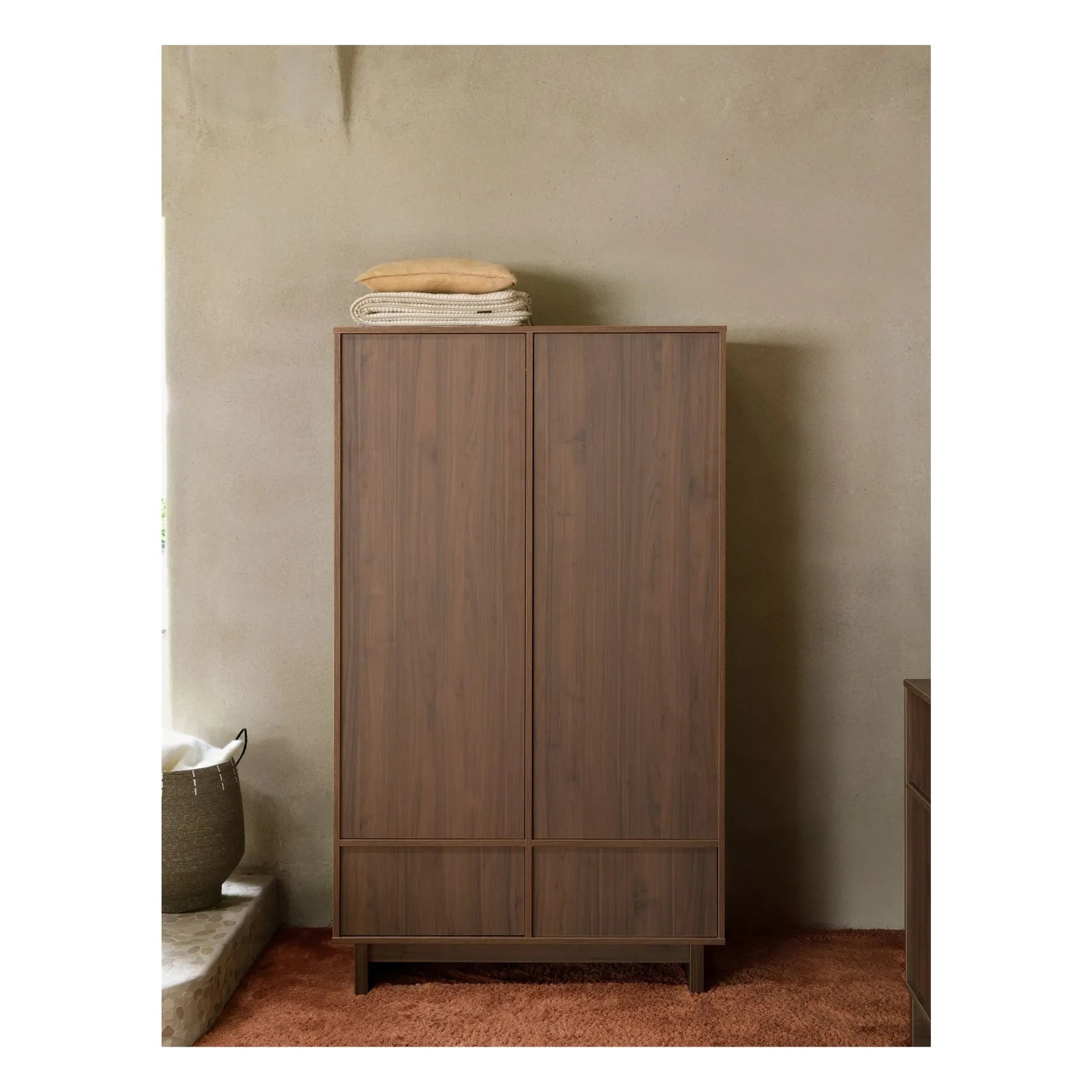 Quax - Kyo Kleiderschrank | Walnuss
