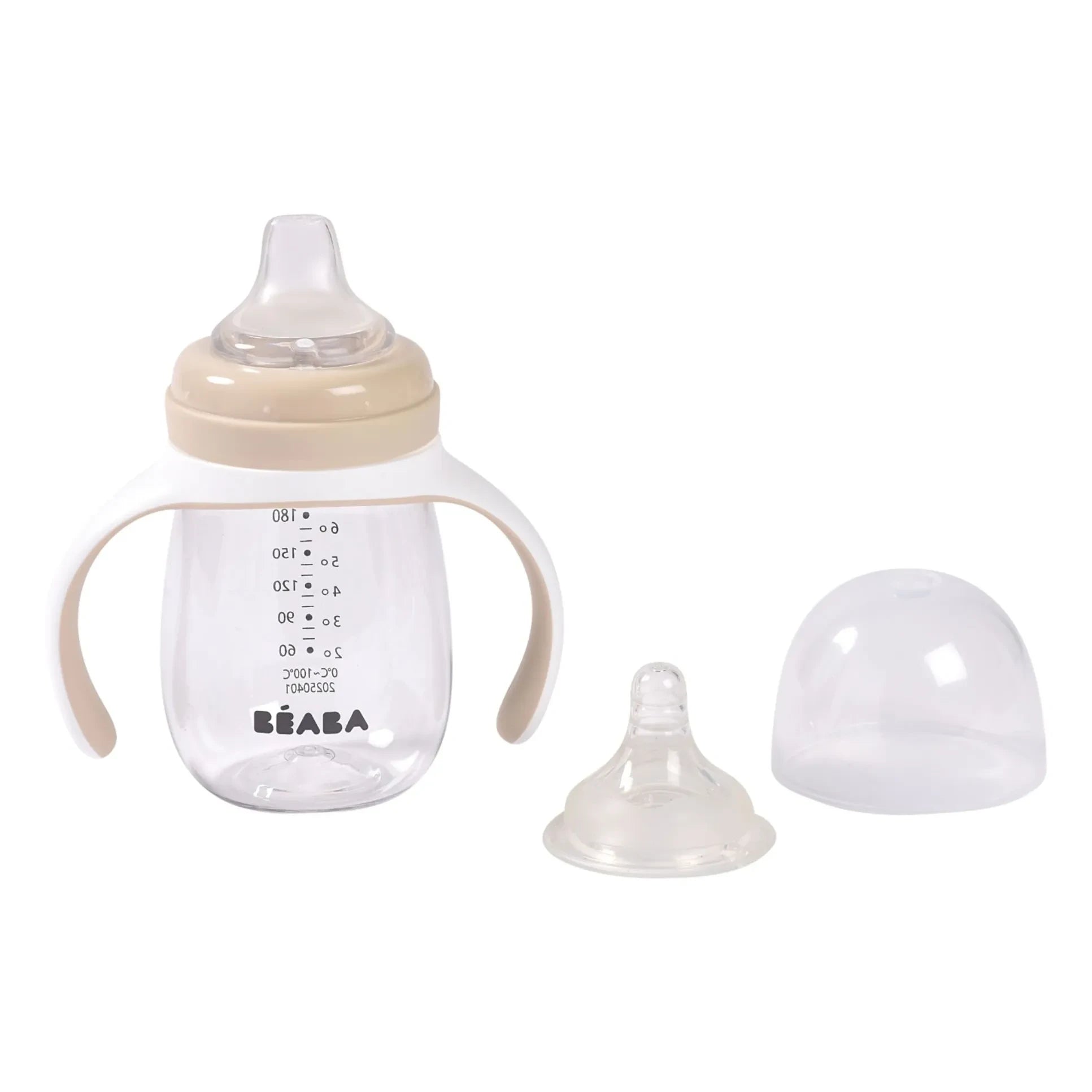 Béaba - 2-in-1 Flaschen-Trainer | Clay