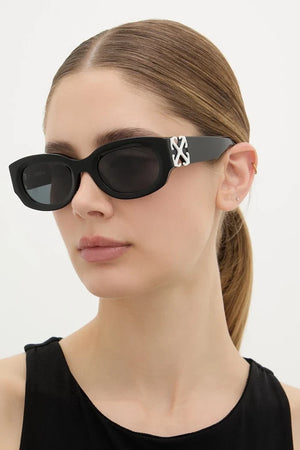 Off-White Yuvarlak Güneş Gözlüğü