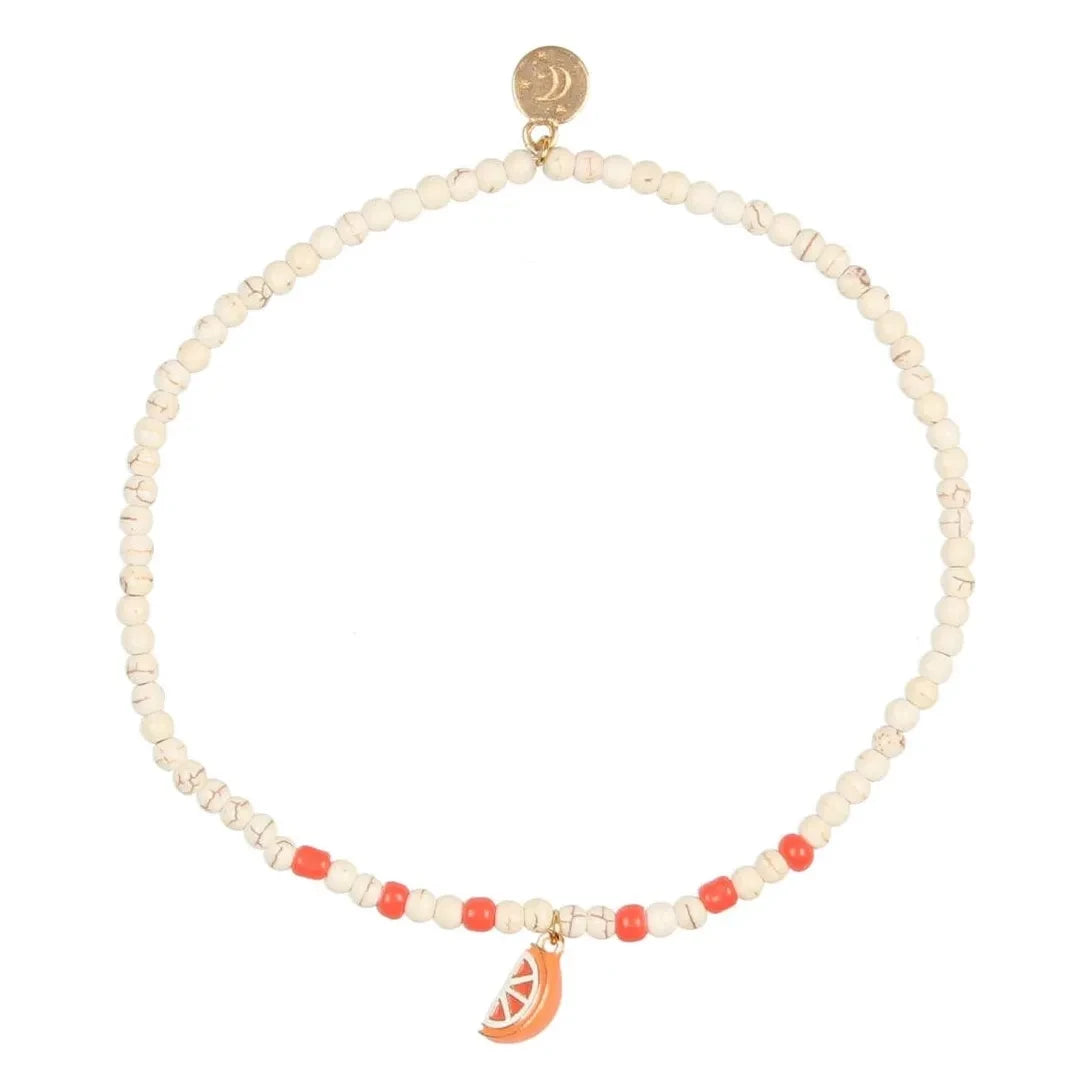 Búho - Orange Halskette | Orange