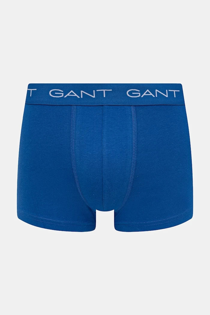 Gant pamuk ve elastanlı dar kesim erkek boxer 3'lü