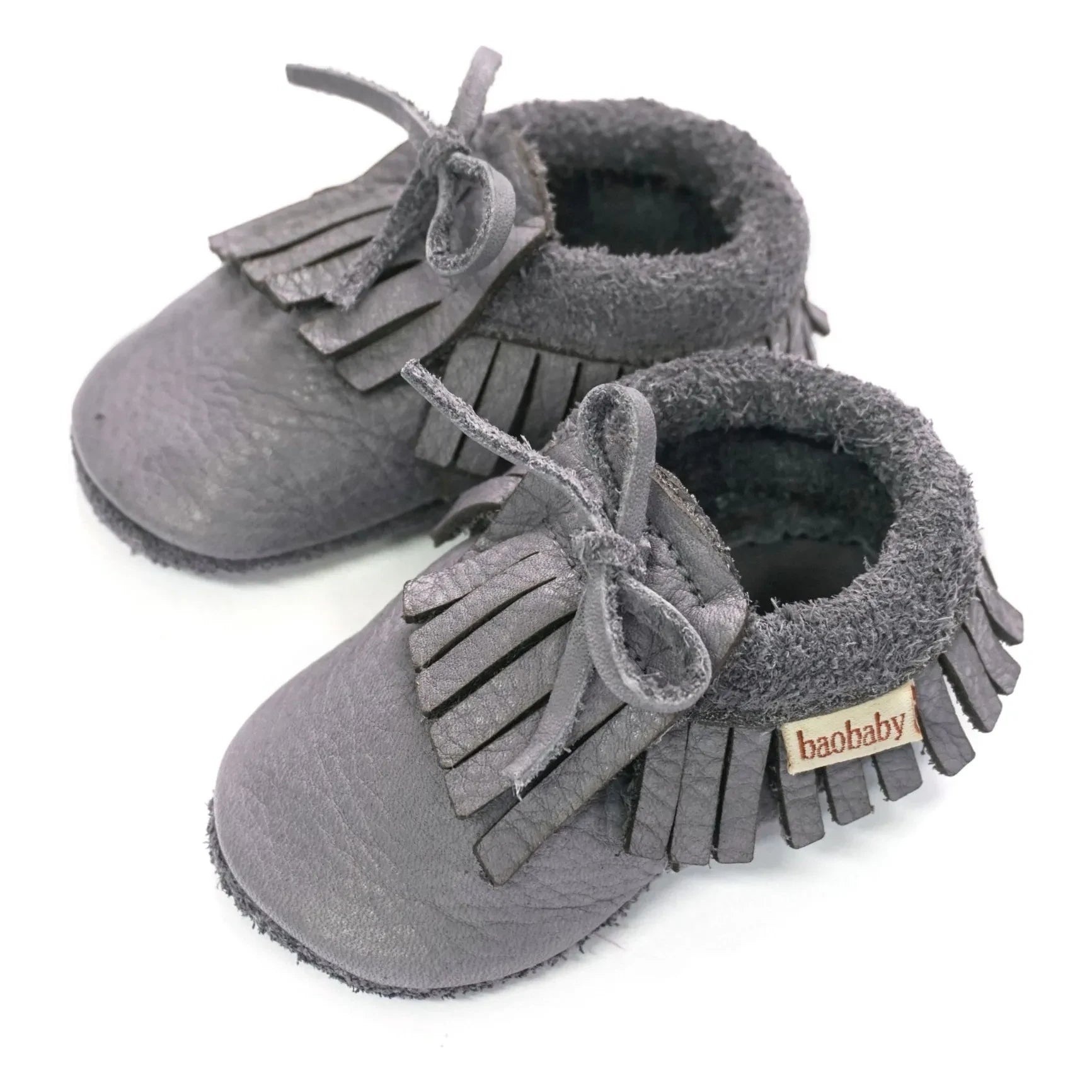 Baobaby - Quasten-Sandalen | Grau