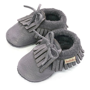 Baobaby - Quasten-Sandalen | Grau
