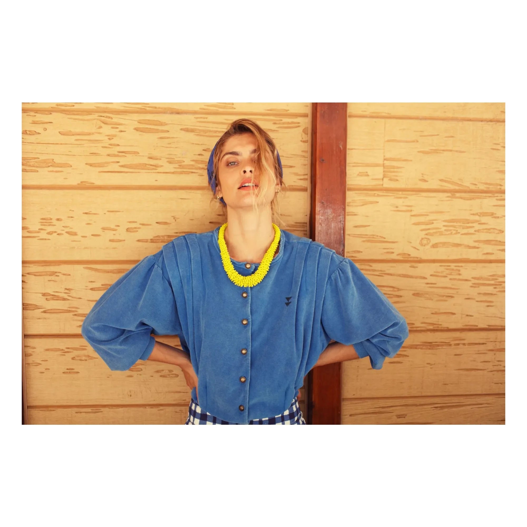 Sisters Department – Adelaide Bio-Baumwoll Cardigan | Blau