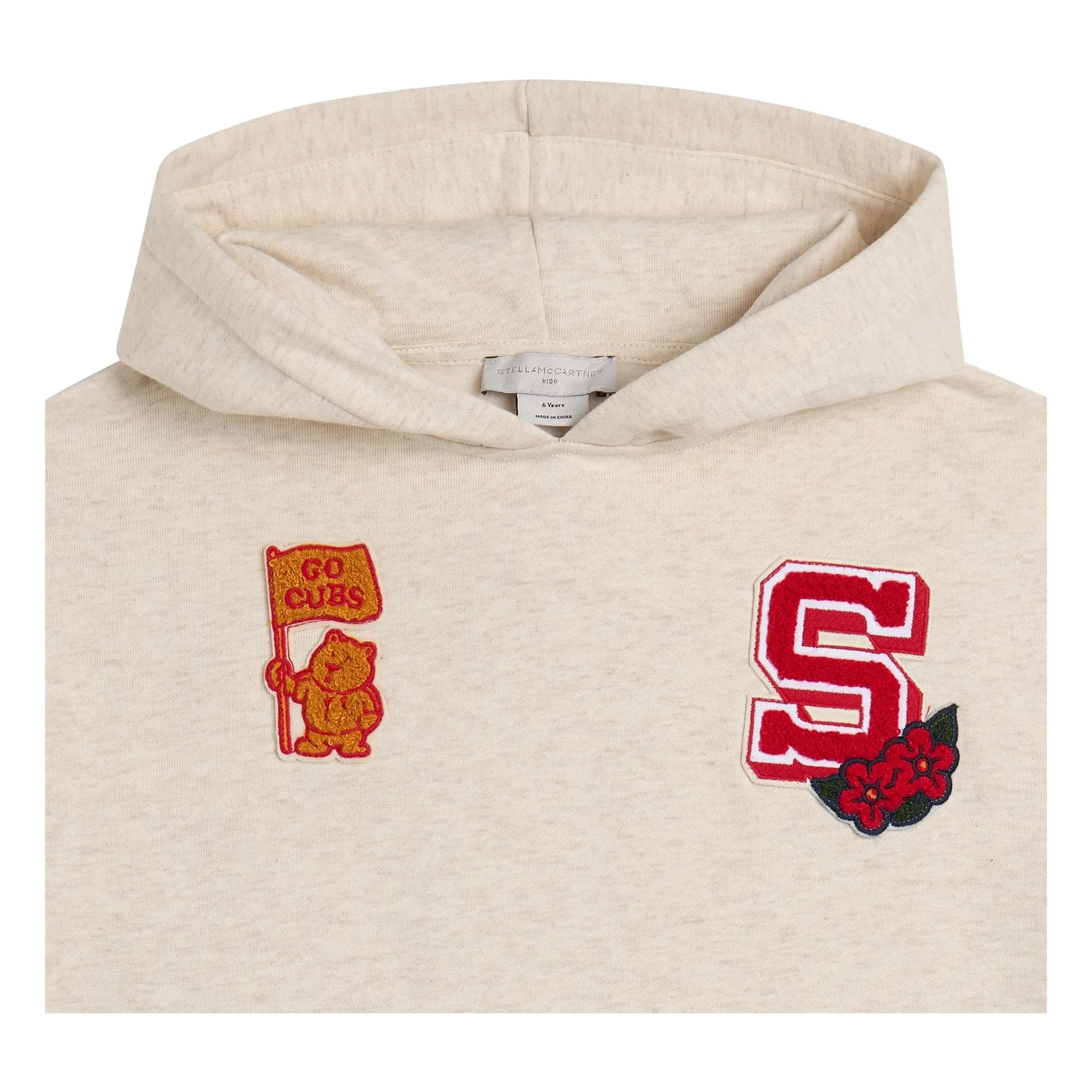 Stella McCartney Kids - Sweat Ecussons | Heather beige