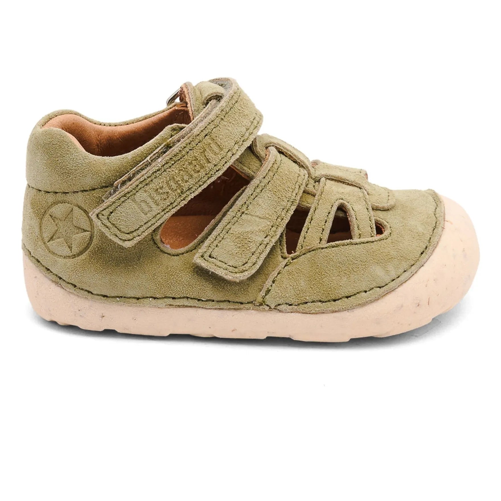 bisgaard - Sandalen mit Kratzern | Salbei