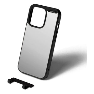 Topologie - Bump iPhone Hülle | Silber