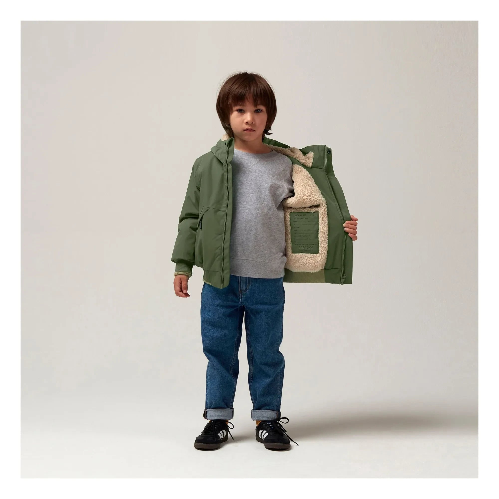 Gosoaky - Tiger Feet wasserdichte Jacke | Khaki