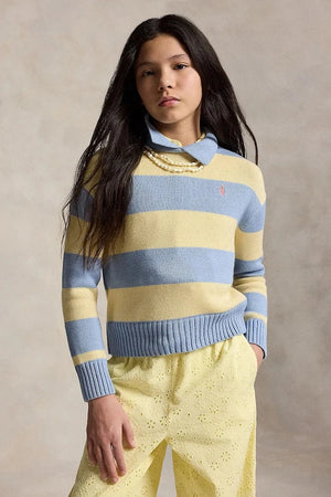 Polo Ralph Lauren Çocuk Pamuklu Kazak
