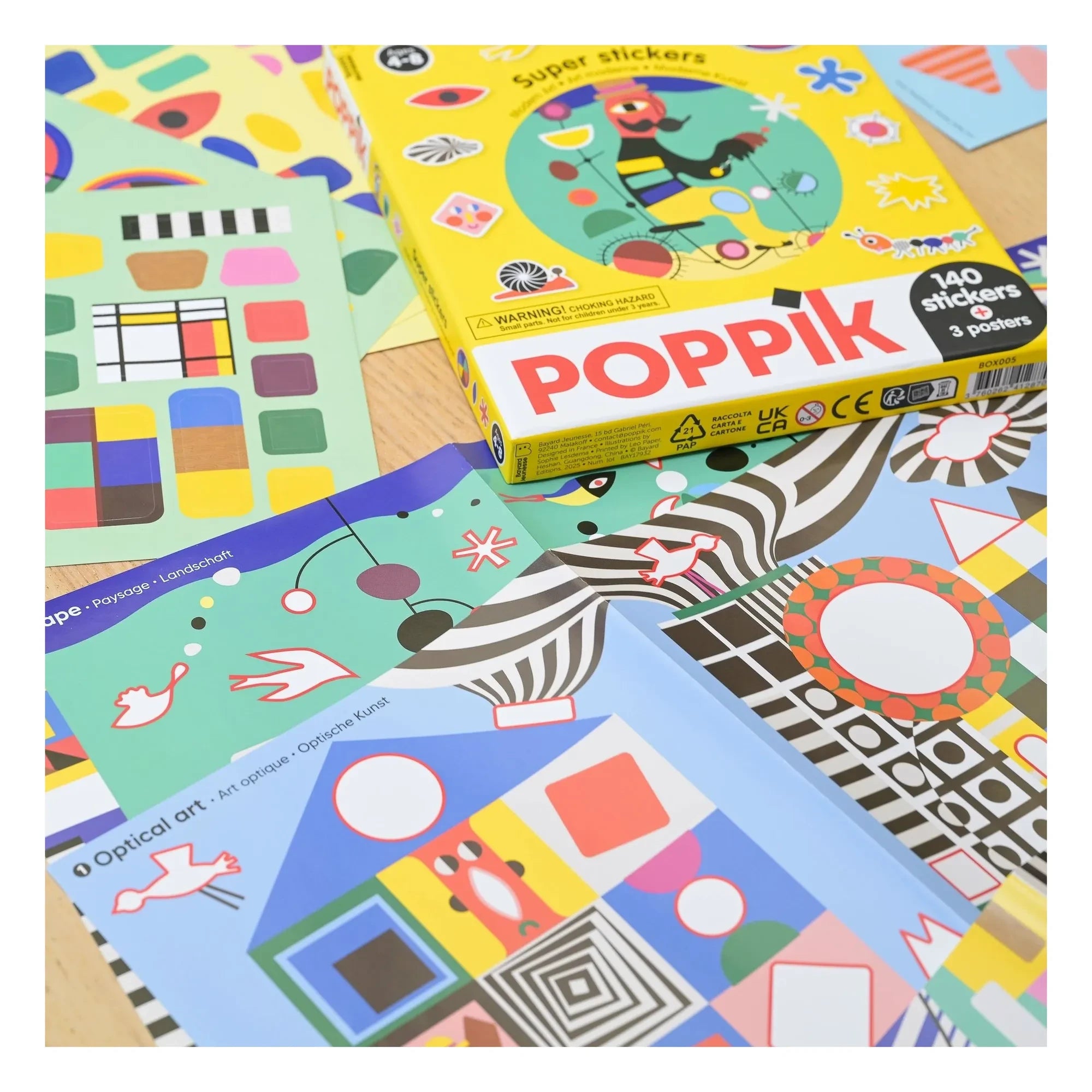 Poppik - Moderne Kunst Sticker