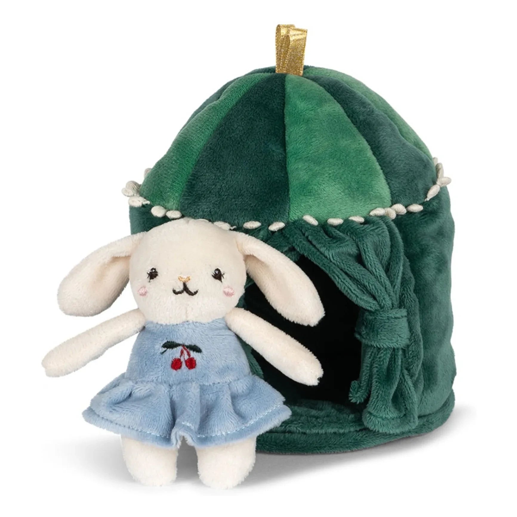 Konges Sløjd - Schmusetuch Hase | Weiß