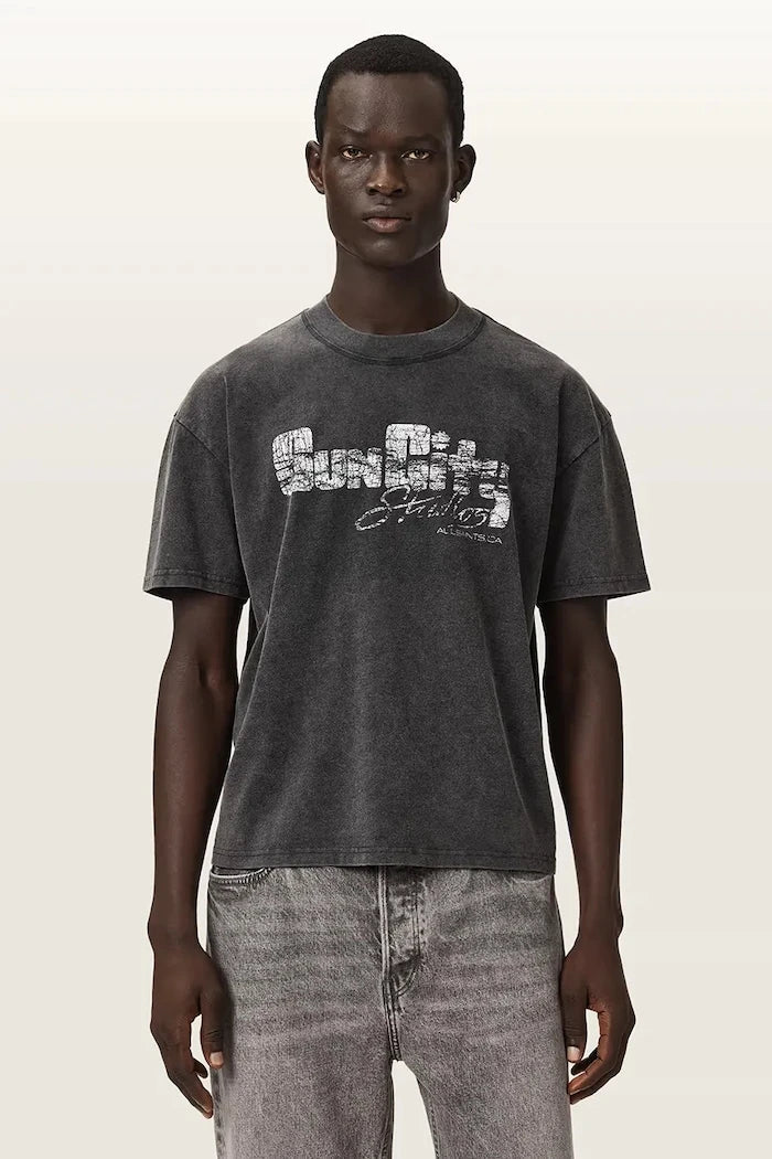 AllSaints basic erkek pamuklu tişört SUN