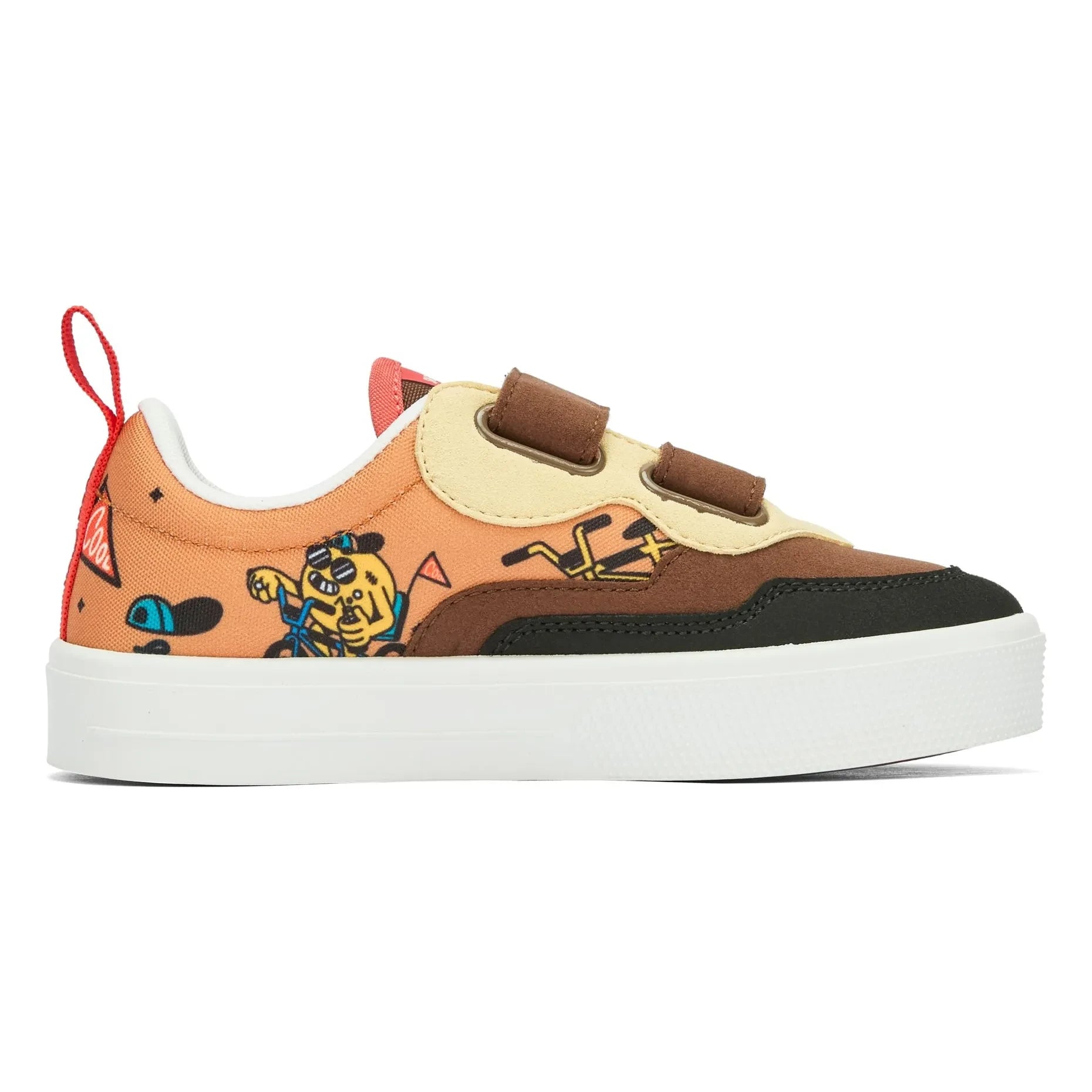 Hello Hossy - Mascots Ride Comic-Sneaker | Braun
